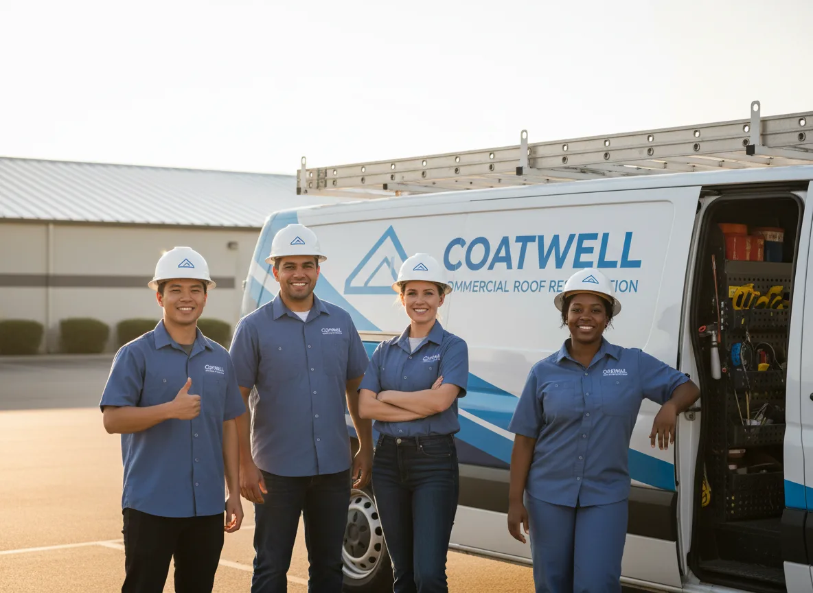 Commercial roof coating company in Santa Elena, TX